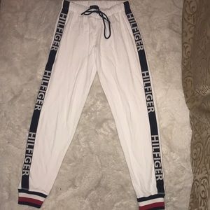 White Tommy Hilfiger Sweats